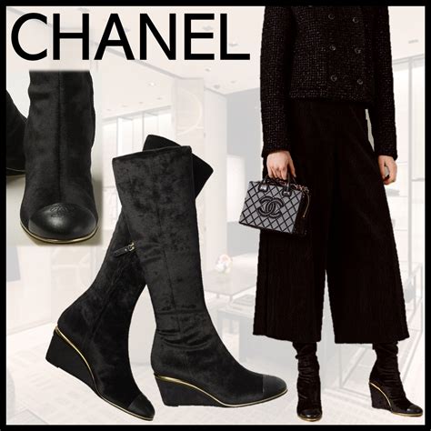 Shop CHANEL HIGH BOOTS 